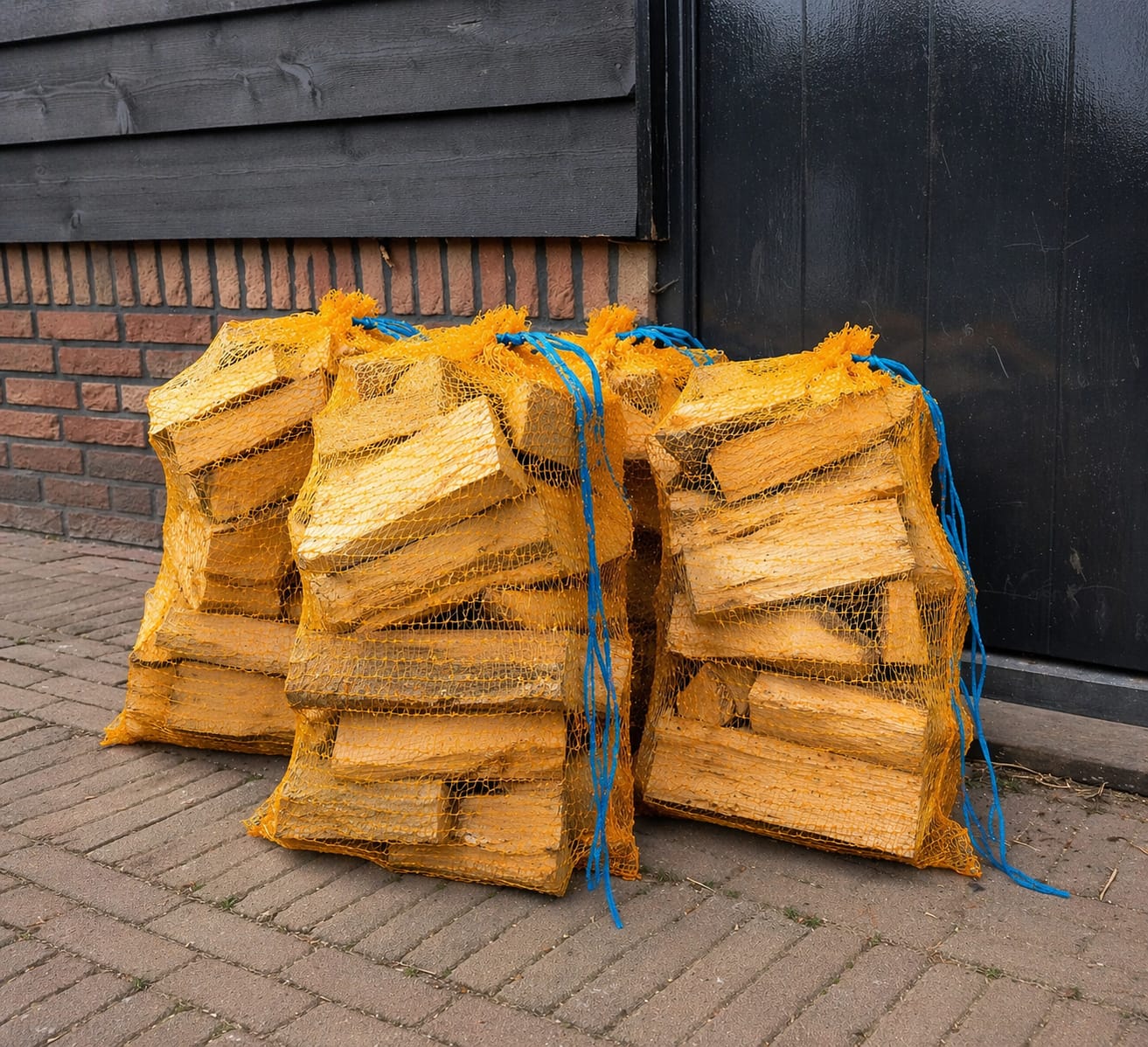 Haardhout in netten – Loofhout